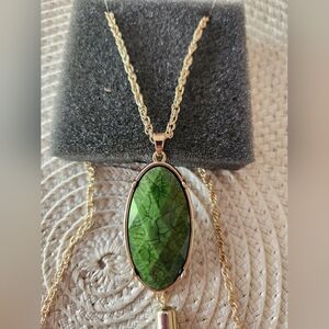 NWOT Long Tassel Pendant Necklace